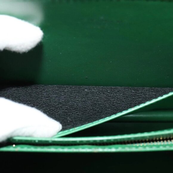 LOUIS VUITTON Epi Capuchin Shoulder Bag Green M52344 LV Auth 131777 - Picture 12 of 16